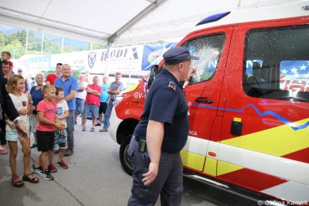 Gasilke in gasilci Prostovoljnega gasilskega društva Kamniška Bistrica bogatejši za novo vozilo in motorno črpalko (83)